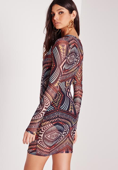 Missguided - Mesh mini dress