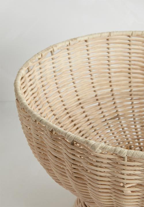 Sixth Floor - Rattan Fruit Basket - Natural 