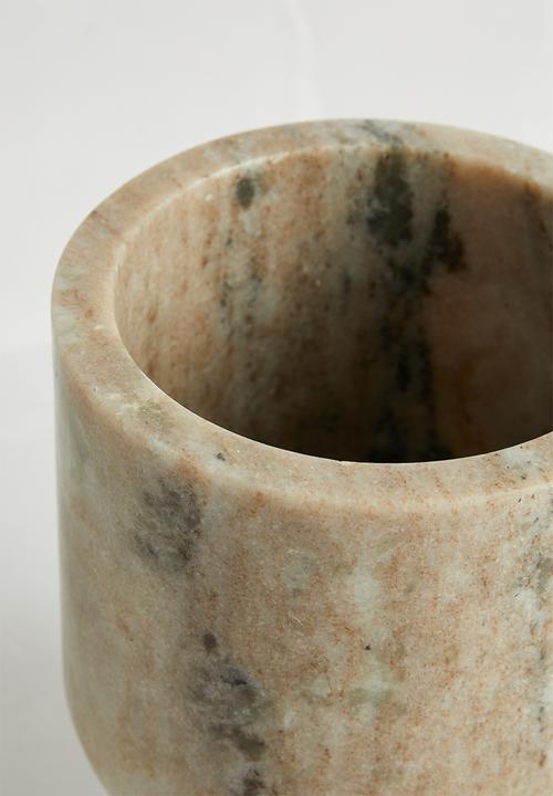 Sixth Floor - Vila marble wine chiller - White