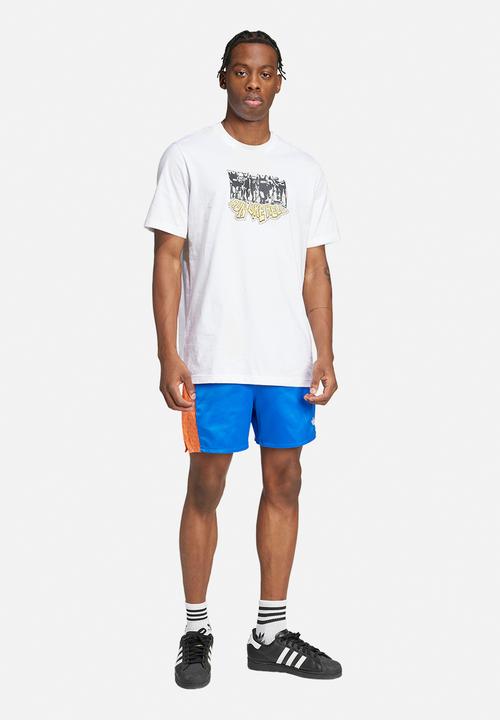 adidas Originals - Q2 Monogram Short Blue - Blue