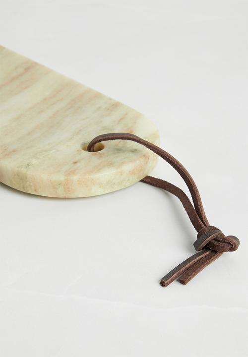 Sixth Floor - Luno marble platter - Natural