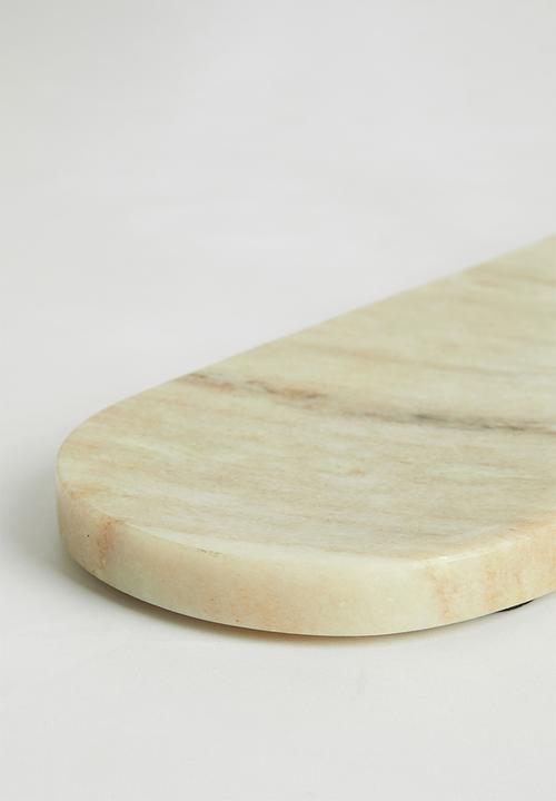 Sixth Floor - Luno marble platter - Natural