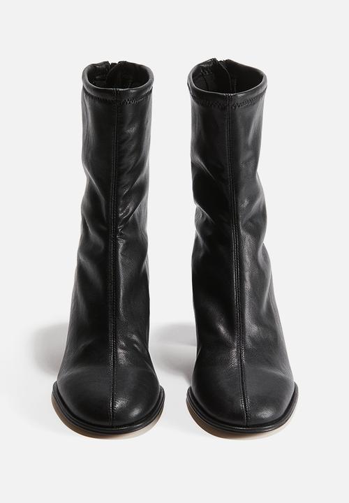 H&M - Ankle-high sock boots - black