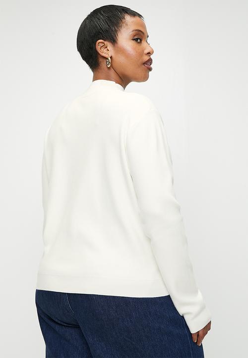 MANGO - Plus Sweater Tentacio - Light Beige