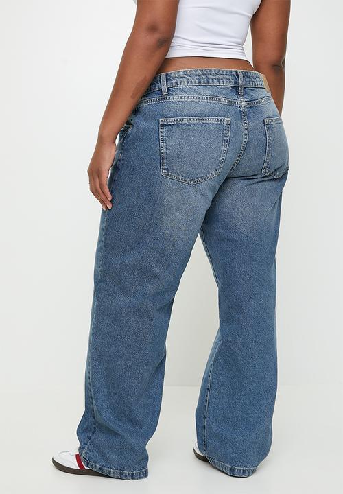 Cotton On - Plus low rise straight jean - pure blue