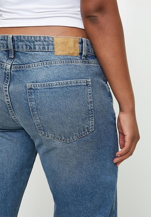 Cotton On - Plus low rise straight jean - pure blue