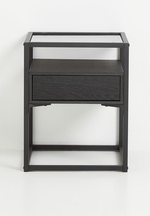 Sixth Floor - Madden Bedside Table - Black