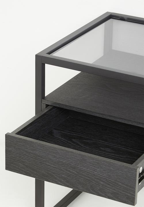 Sixth Floor - Madden Bedside Table - Black