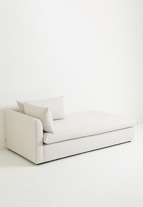 Zorora - Lira Luxe Daybed Right - Jordan Alabaster