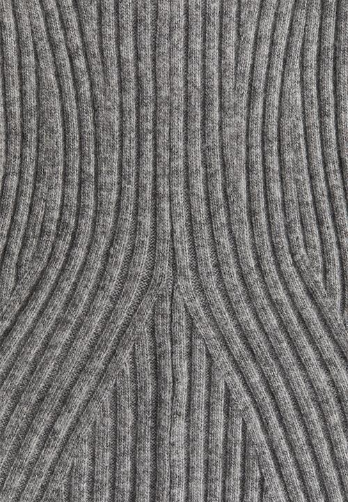 H&M - Rib-knit dress - grey marl 