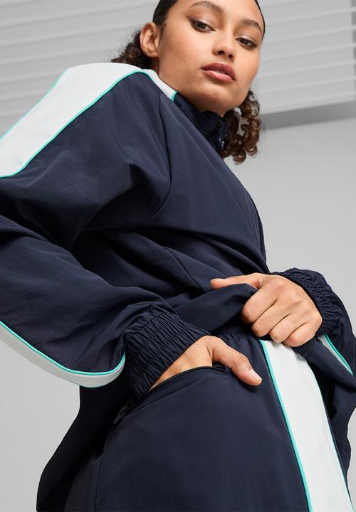 PUMA - T7 Oversized Track Pants WV op - New Navy