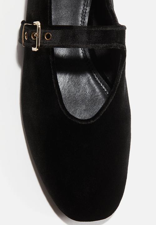 H&M - Mary jane ballet pumps - black