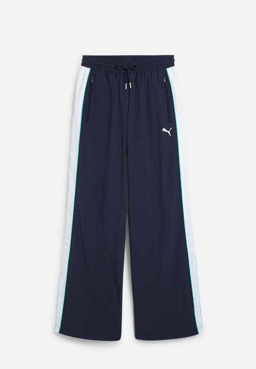PUMA - T7 Oversized Track Pants WV op - New Navy