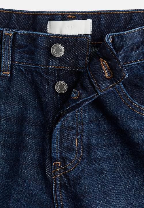 H&M - Wide jeans - dark denim blue