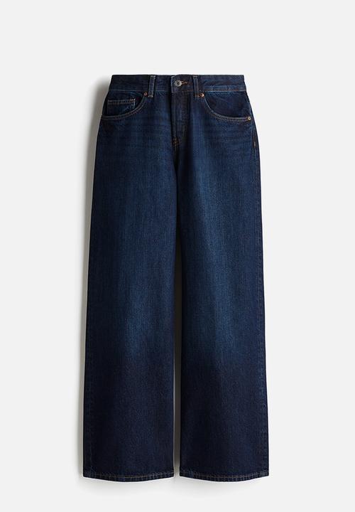 H&M - Wide jeans - dark denim blue