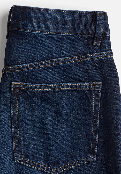H&M - Wide jeans - dark denim blue