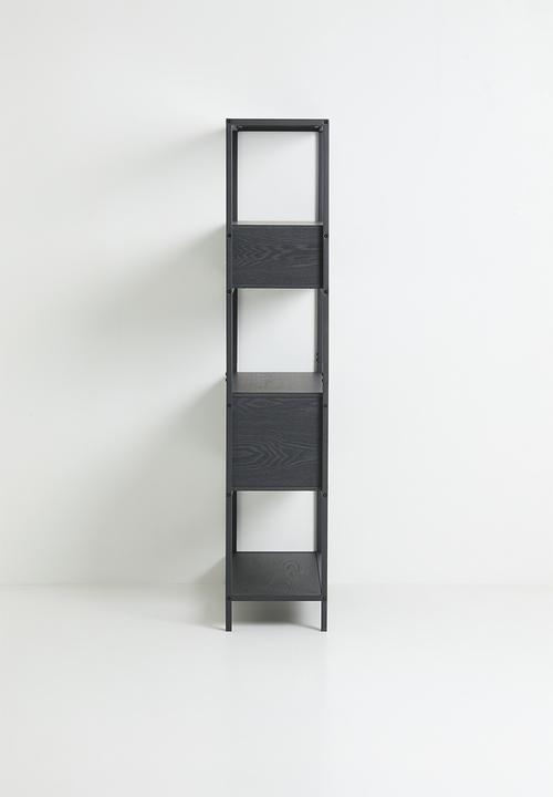 Sixth Floor - Madden Open Storage Shelf - Black
