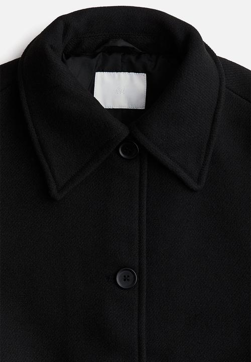 H&M - Knee-length coat - black