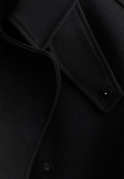 H&M - Trench-look jacket - black