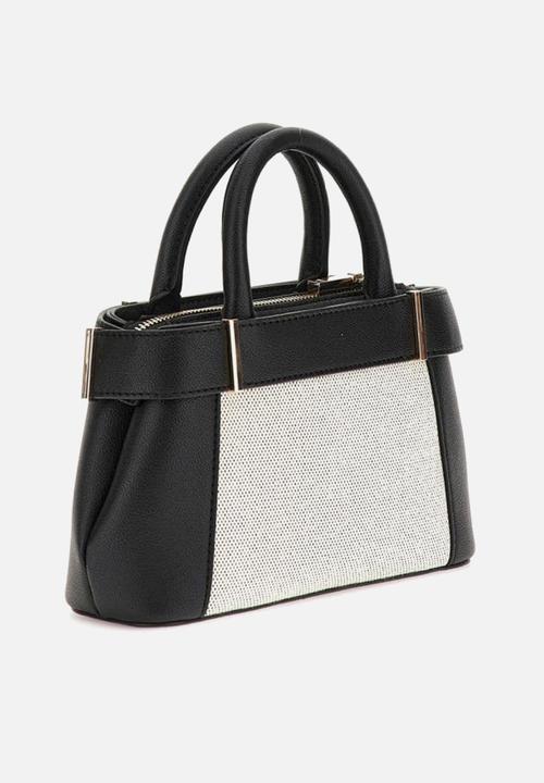 GUESS - Anadela mini satchel - natural/black