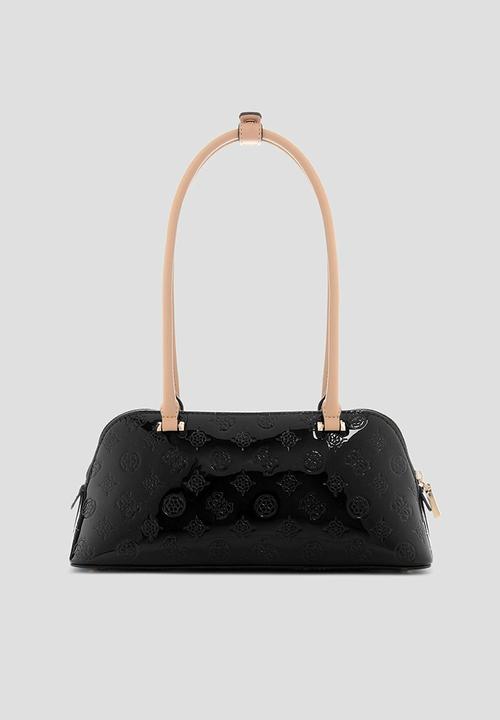 GUESS - Arnela satchel shoulder bag - black logo