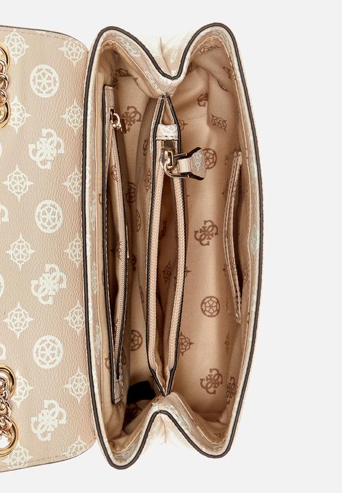 GUESS - Daryna convertible xbody flap - sand logo