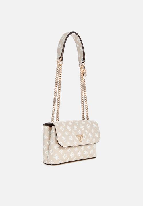 GUESS - Daryna convertible xbody flap - sand logo
