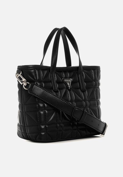 GUESS - Edita mini tote bag - black