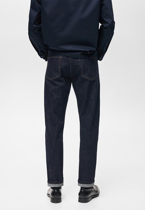 MANGO - Jeans pola - open blue