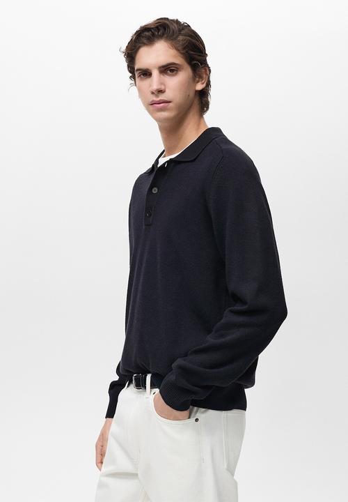 MANGO - Poloshirt dailys - navy blue
