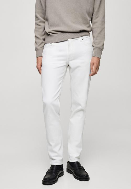 MANGO - Jeans jan  - white