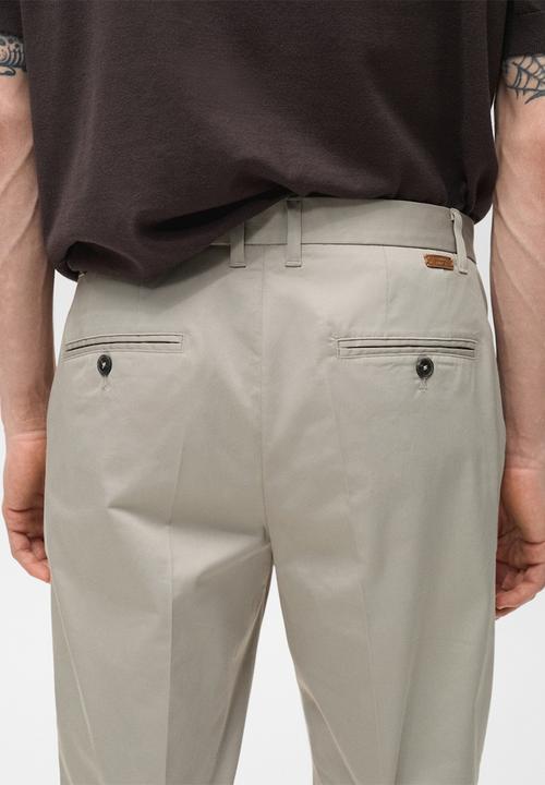 MANGO - Trousers dublino - ice-white 