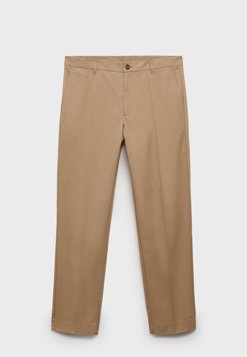 MANGO - Trousers dublino - camel