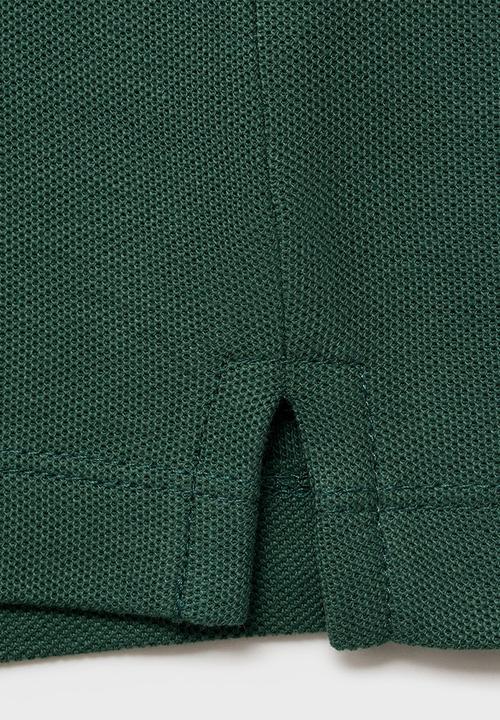 MANGO - Poloshirt rea - dark green