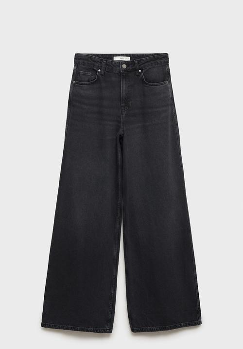 MANGO - Jeans Daphne - Open Gray