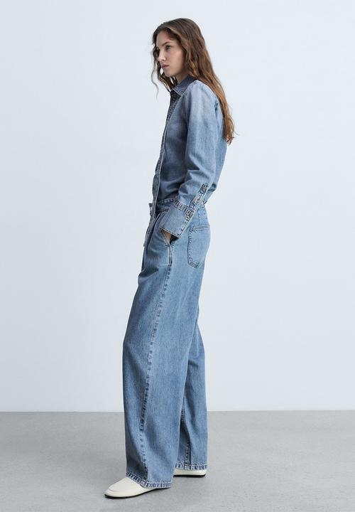 MANGO - Jeans Melissa - Open Blue