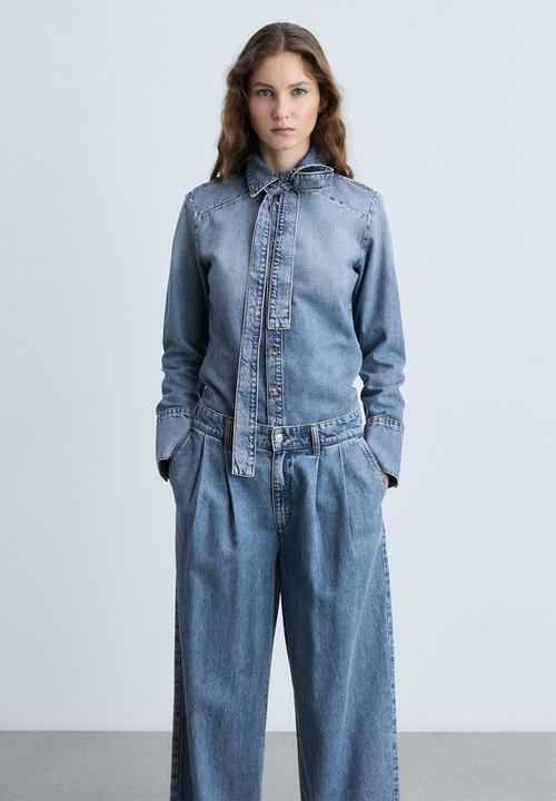 MANGO - Jeans Melissa - Open Blue