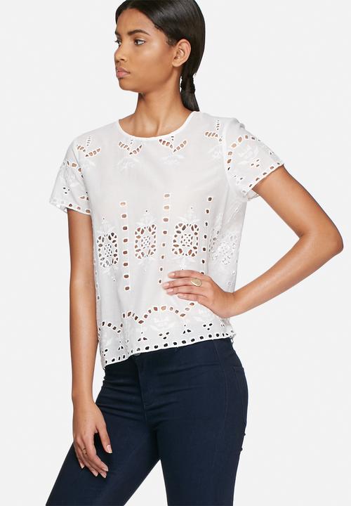 Vero Moda - Chandi anglaise top 