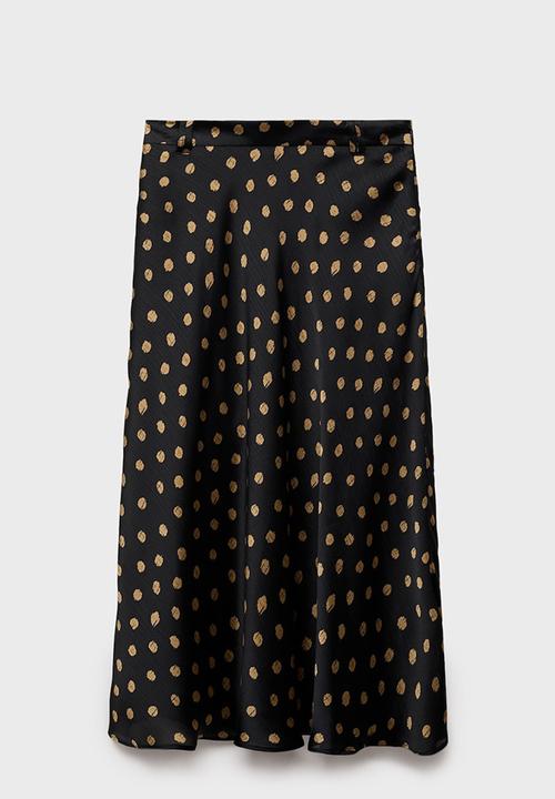 MANGO - Skirt Tody - Black