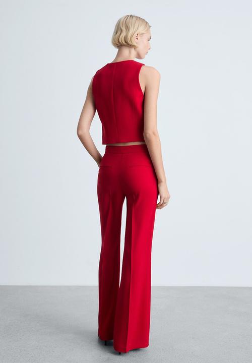MANGO - Trousers Iguana - Red