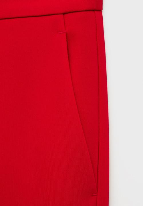 MANGO - Trousers Iguana - Red