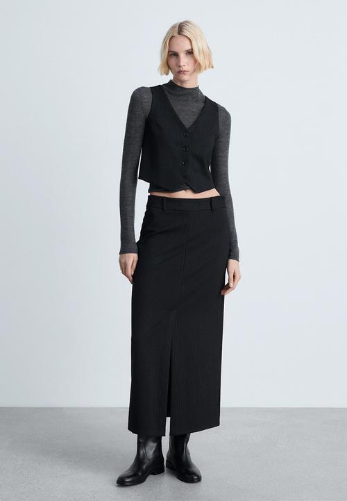 MANGO - Skirt Avi - Black