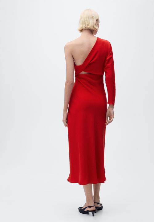 MANGO - Dress Teo - Red