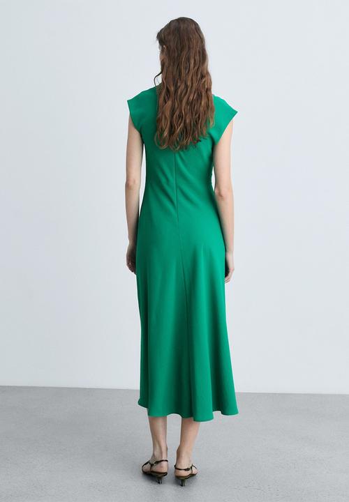 MANGO - Dress Caroline - Green