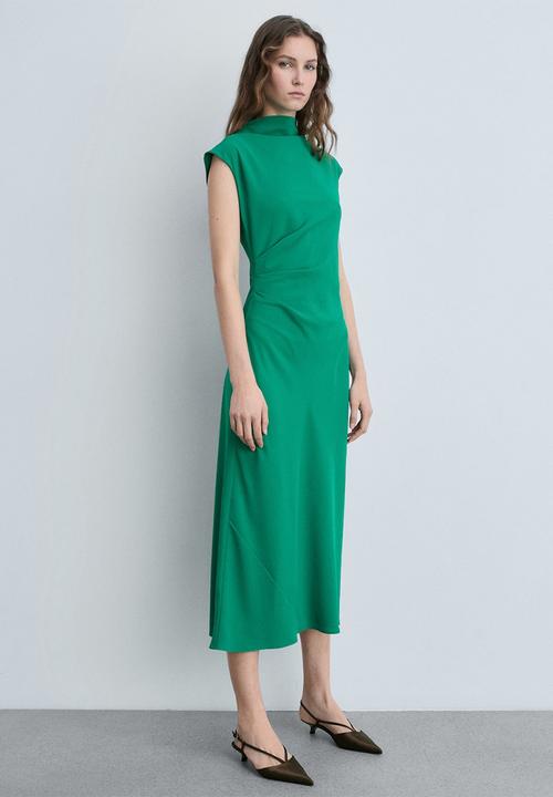 MANGO - Dress Caroline - Green