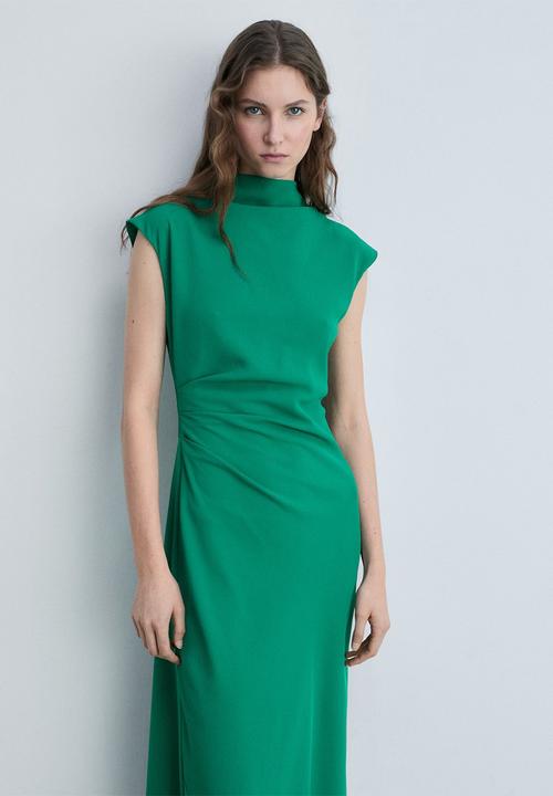 slim fit dress slacks Caroline Dress (Green) main image 0