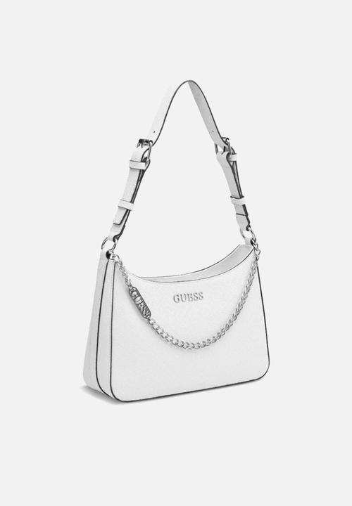 GUESS - Tana top zip shoulder - white