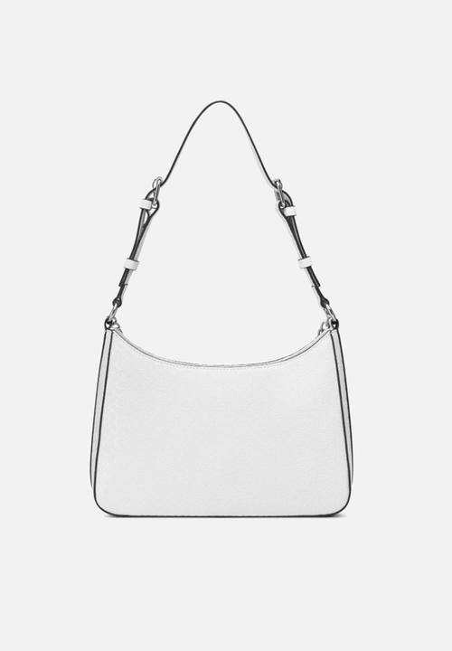 GUESS - Tana top zip shoulder - white