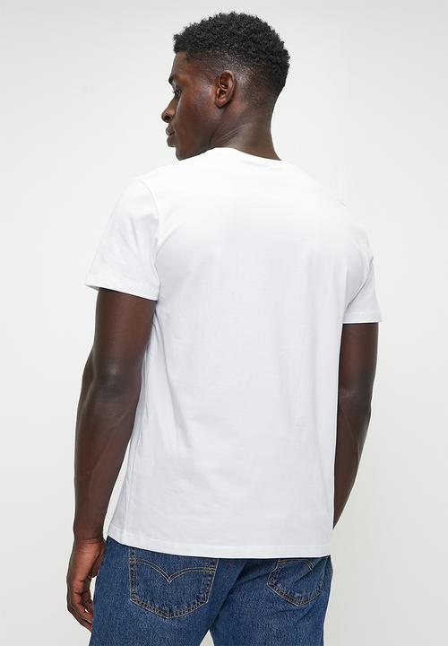 GUESS - Short sleeve cn guess embro tee - pure white	