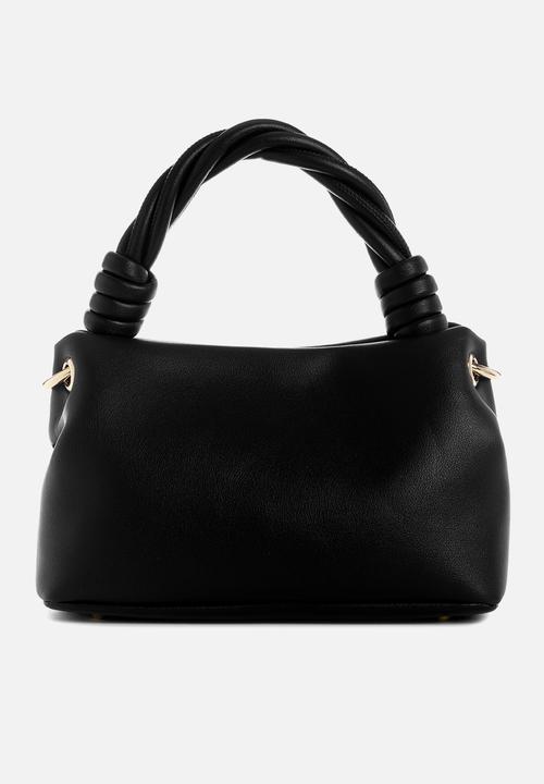 GUESS - Sansa crossbody top handle bag - black